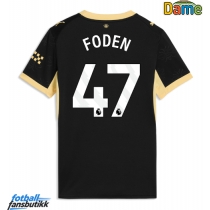 Manchester City Phil Foden #47 Bortedrakt Dame 2026-27 Kortermet
